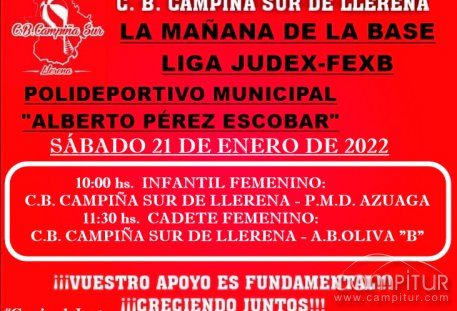 Agenda fin de semana C.B. Campiña Sur de Llerena 