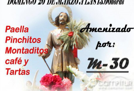 Fiesta a favor de la celebración de San Isidro 2016 en Maguilla 
